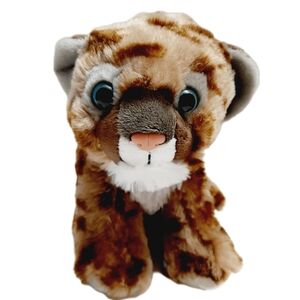🍒4 for $20🍒 WILD REPUBLIC 10" Baby Cougar Cub Wild Cat Stuffed Kids Toy